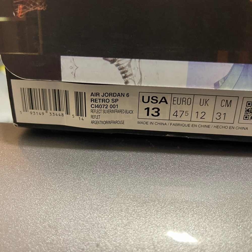 Air Jordan 6 Retro SP